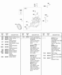 Fuel Injection Pump Diagram and Parts List for 522447-0105-E2  Briggs and Stratton Engine